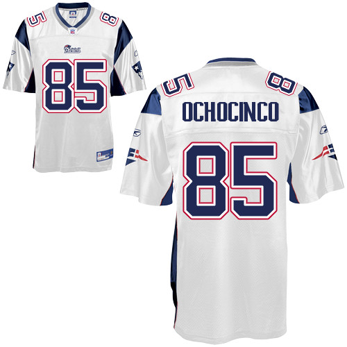 Patriots #85 Chad Ochocinco White Stitched NFL Jersey Patriots #85 Chad Ochocinco White Stitched NFL Jersey